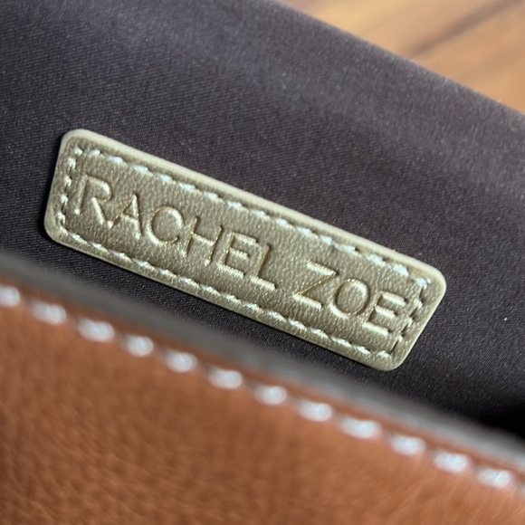 Rachel Zoe Edessi Brown Saddle Crossbody Bag with Equestrian Design - Picture 10 of 13